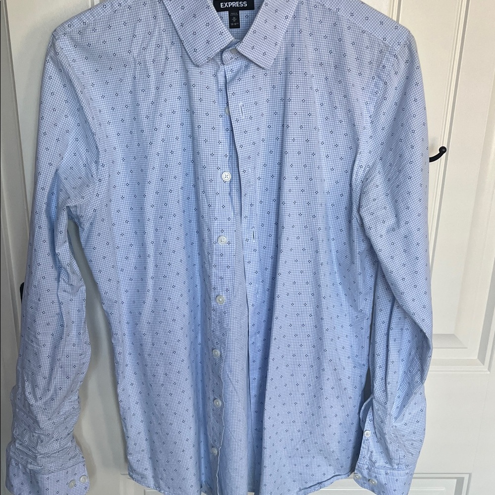 Men’s express button down shirt
